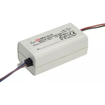 MEAN WELL APV-12-12 - 12W - 90 - 264V - 47 - 63 Hz - 30 ms - 1145,7h - Biały (APV-12-12)