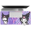 Podkładka pod mysz Kids Euroswan 80x30 cm Hello Kitty Kuromi, duża mata prostokątna do gier/biurka