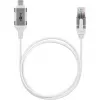 Goobay Kabel Ethernet USB-C 3.1 do RJ45 cienki 10 m - łączy router, modem lub (74391)