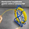 Pręt do przeciągania kabli Extralink Pilot 6 mm 200 m włókno szklane FRP żółty