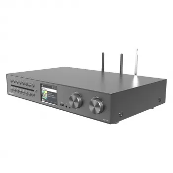 Telestar 5700550 radio internetowe cyfrowe czarny, metaliczny