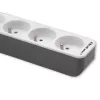 Listwa zasilająca Qoltec 50290 1,8 m, 5 gniazd AC, wewnętrzna, biała