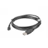 Kabel USB 2.0 LANBERG CA-USBM-10CC-0018-BK, Micro-USB B na USB A, 1,8 m, czarny