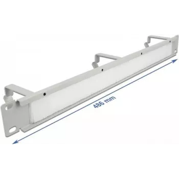 Panel do prowadzenia kabli DeLOCK 19 cali kabel Management Brush Strip 66542