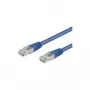 Wentronic Goobay CAT 5e kabel krosowy, F/UTP, niebieski, 15 m - CCA miedź Mix (50862)