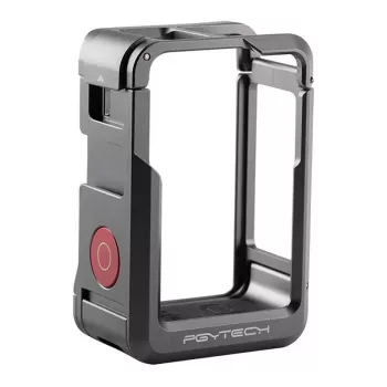 Klatka do kamery PGYTECH P-58A-010 do kamer akcji — wymiary 81,4×33,8×54,5 mm, czarna