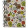 MIQUELRIUS College Notebook Eco Design 4 w linie DIN A5 z marginesem wewnętrznym (A296399)