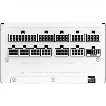 Zasilacz | NZXT | PA-2G2BW-EU | 1200 watów | Sprawność 80 PLUS GOLD | MTBF 100000 godzin | PA-2G2BW-EU