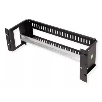 Nośnik szyn rack ROLINE 26.21.0267, 3 HE, wymiary 133 x 482 x 123 mm (wys. x szer. x gł.), czarny