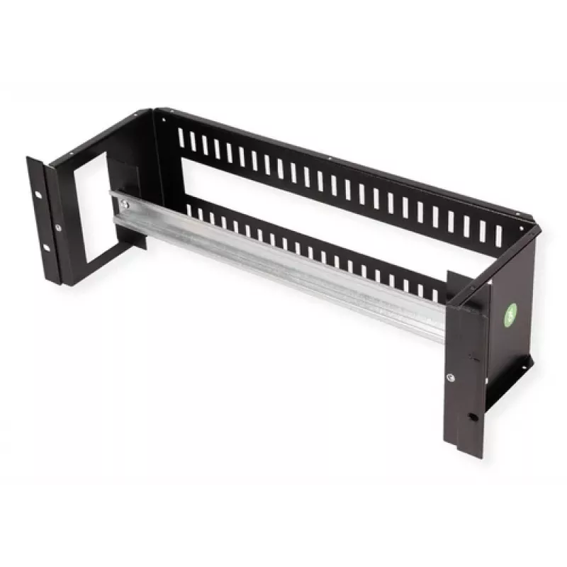 Nośnik szyn rack ROLINE 26.21.0267, 3 HE, wymiary 133 x 482 x 123 mm (wys. x szer. x gł.), czarny