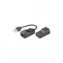 Wentronic Goobay CAT 5/5a/6 USB 1.1 Converter - transmituje sygnały USB przez kabel sieciowy do 40 m (93321)