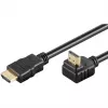 Goobay 61296 - High Speed HDMI Kabel mit Ethernet-Winkelstecker 4Ka60Hz 2.0 - Kabel - Digital/Display/Video