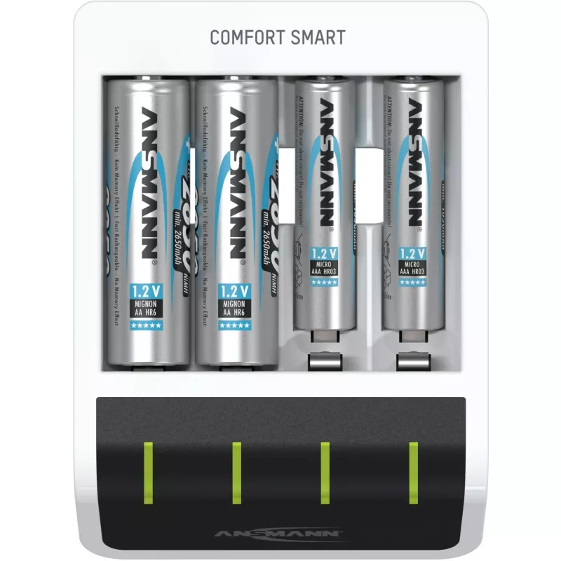 Ładowarka do akumulatorów Ansmann Comfort Smart USB do akumulatorów domowych