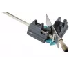 Skrzynka uciosowa i kątownik Wolfcraft 6948200 — prowadnica uciosowa, zakres pomiaru 85–180°, do desek do 3 cm, czarna