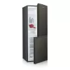 Lodówko-zamrażarka MPM MPM-215-KB-39/E — 215 L, dolny zamrażalnik, ciemny inox, drzwi odwracalne, oświetlenie LED