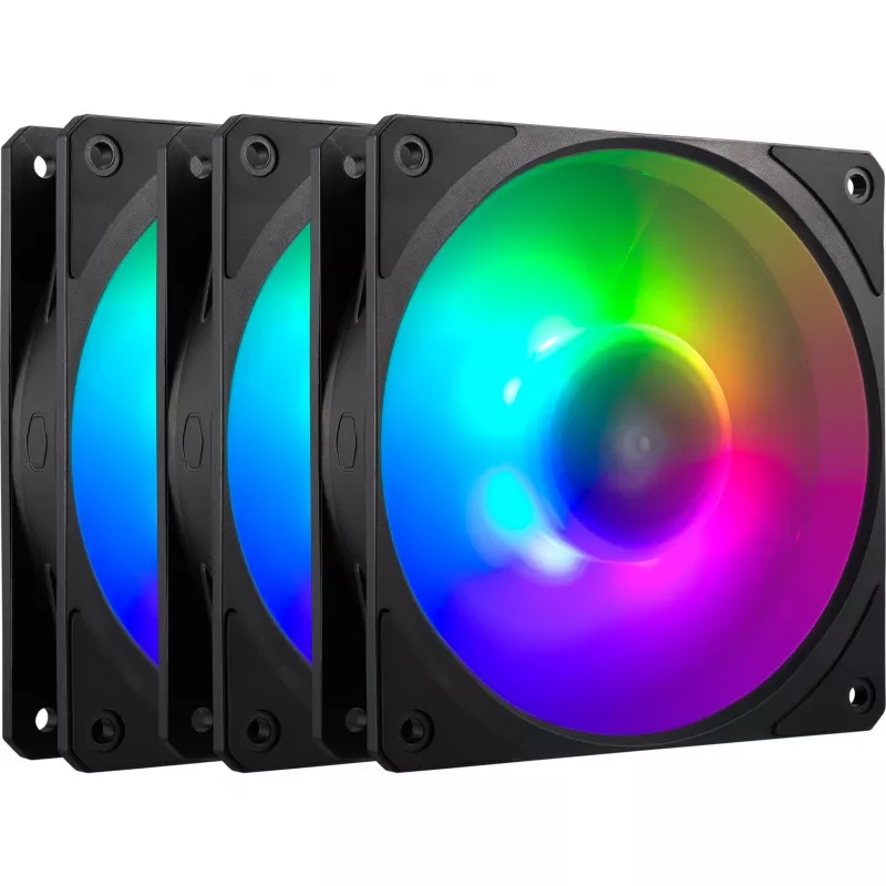 Zestaw 3 wentylatorów COOLER MASTER Mobius 120P ARGB