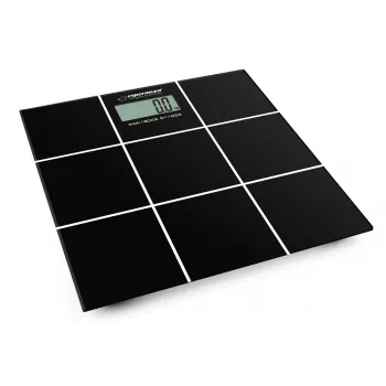 Waga łazienkowa osobista Esperanza EBS004 - elektroniczna, 180 kg, czarne szkło