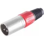 Złącze XLR ShiverPeaks BS55002-G zielone — 3-pinowe męskie złącze audio