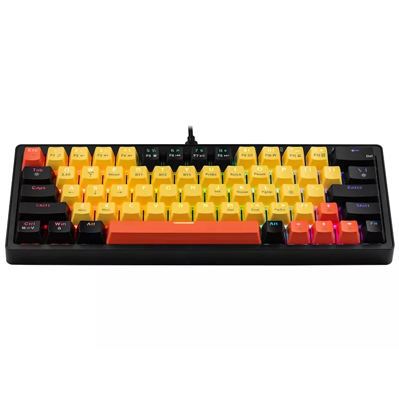 Klawiatura mechaniczna Tracer Gamezone EVO2 Hot Swap 63 (Żółty)