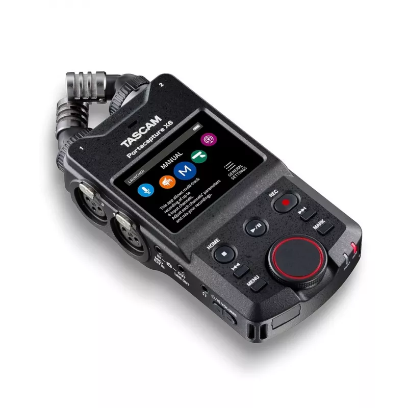 Tascam Portacapture X6 - przenośny, wielościeżkowy rejestrator wysokiej rozdzielczości