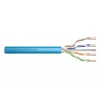 Kabel sieciowy Digitus Cat.6A U/UTP 500m niebieski