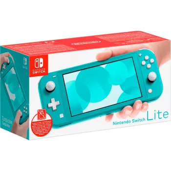 Switch Lite (bez zasilacza), konsola do gier w kolorze turkusowym
