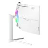 Curved monitor Arozzi Nova 49 inch (124.5 cm) Dual QHD 5120×1440 LED VA, 32:9, 4 ms, USB hub, speakers, biały