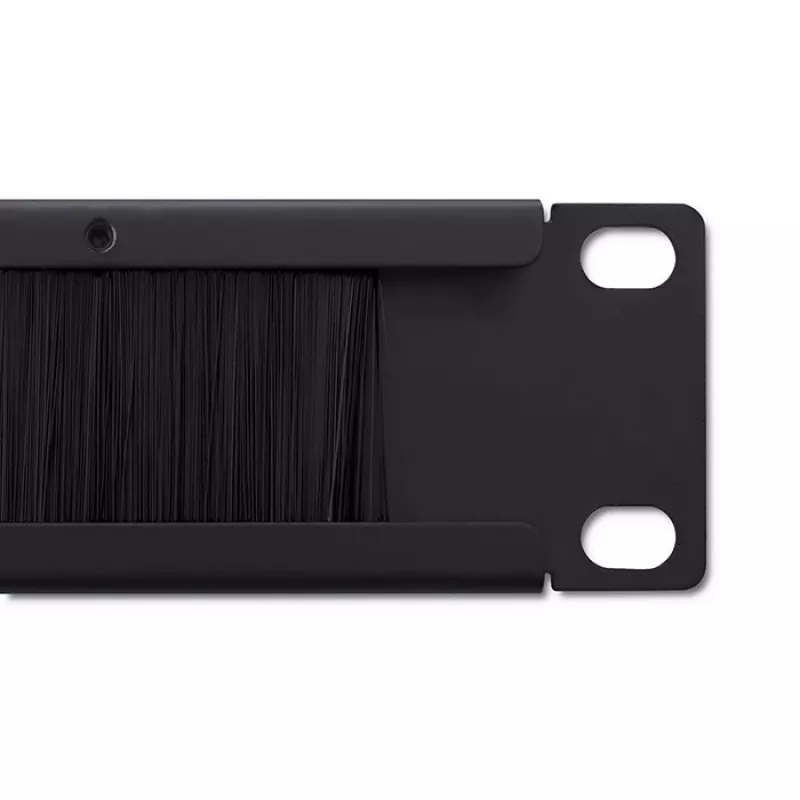 Qoltec 54513 19" szczotka do szafy Rack, 1U