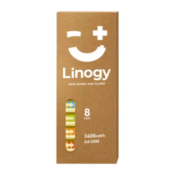 Zestaw baterii LINOGY AA Li-ion Pro - 8 sztuk