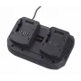 Ładowarka Yard Force YF-ALC40D dwuportowa 20 V 2x2 A do akumulatorów elektronarzędzi