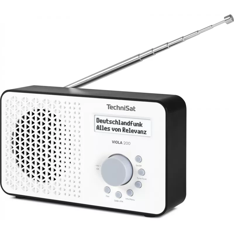 Tuner telewizyjny TECHNISAT VIOLA 200 biały/czarny HD DVB-S2