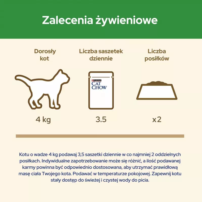 PURINA Cat Chow Sterilised Gig Chicken with Eggplant - mokra karma dla kota 85 g