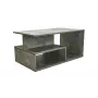 Stolik kawowy Top e Shop PRIMA BETON, blat o swobodnym kształcie, taupe, 900×510×430 mm, 1 noga