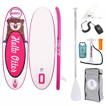 Deska SUP FunWater Tuxedo Sailor dla dzieci (różowa)