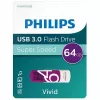 Philips FM64FD00B pamięć USB 64 GB USB Type-A 3.2 Gen 1 (3.1 Gen 1) fioletowy, biały