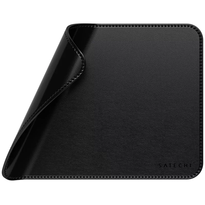 Satechi Premium mysz Pad - Podkładka pod mysz ze skóry wegańskiej (Czarna)