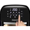 Bezpieczna frytkownica gorącego powietrza Beper P101FRI012 12 L 1800 W czarna