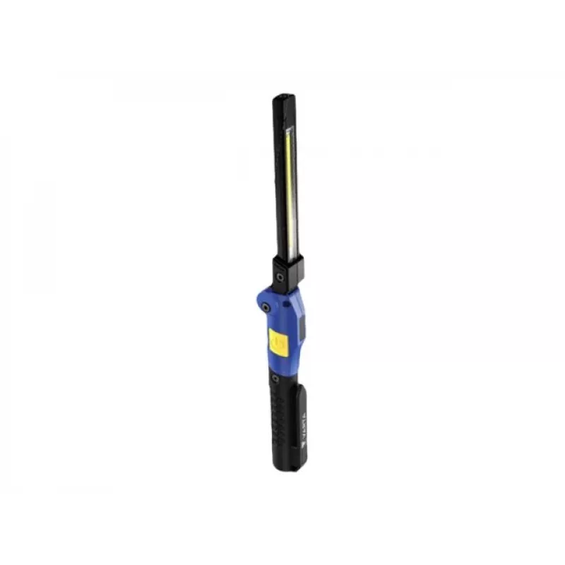 Ręczna lampa robocza Varta Work Flex Czarna LED, 100 lm, wbudowana bateria, 6 h, aluminium/nylon/PC/guma, 120 mm