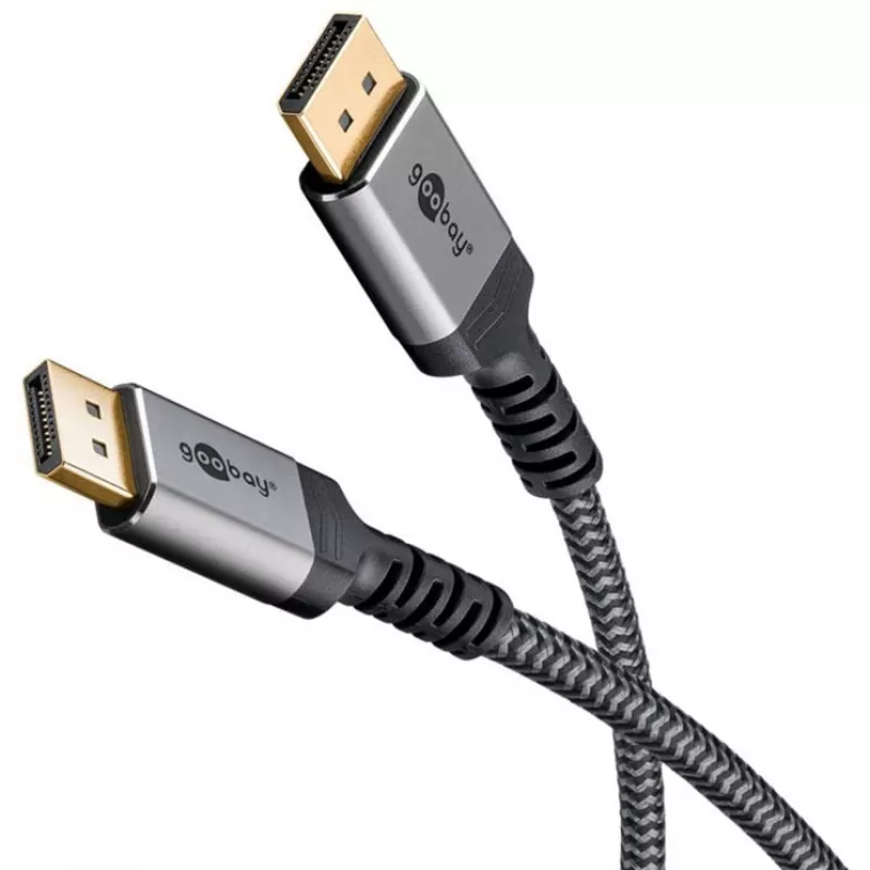 Przewód Goobay DisplayPort 2.0/2.1, 80 Gbit/s | 75685 | DisplayPort na DisplayPort