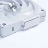 Wentylator obudowy Lian Li UNI FAN 12CL1W3W biały, bezprzewodowy, 120 mm — 120 mm, kompatybilny z hubem PWM, modułowy
