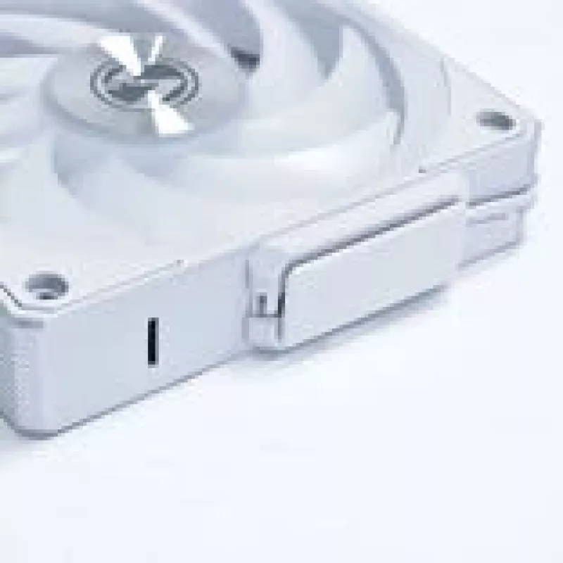 Wentylator obudowy Lian Li UNI FAN 12CL1W3W biały, bezprzewodowy, 120 mm — 120 mm, kompatybilny z hubem PWM, modułowy