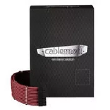CableMod PRO Series ModMesh C-Series RMi & RMx Cable Kit - Stromkabelkit - geformt - Blood Red (CM-PCSR-FKIT-NKBR-R)