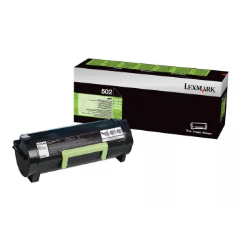 Kaseta z tonerem Lexmark 502 1500 stron Czarny
