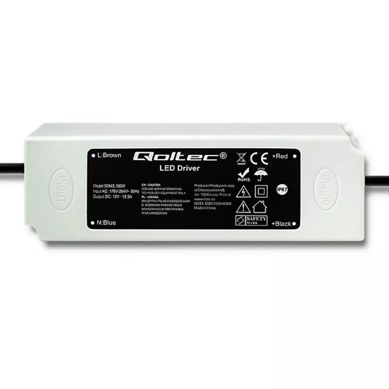 Zasilacz LED Qoltec 50945