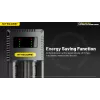 Ładowarka do akumulatorów Nitecore Ci12 Uniwersalna ładowarka USB do Li-Ion, NiCd, NiMH, wejście 3A 5/9/12V, obudowa z tworzywa sztucznego