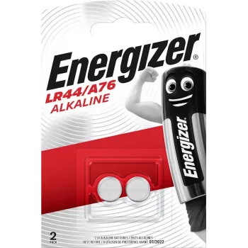 Energizer Batteries Alkaline Specialty LR44/ A76 2 Pieces 1,5V