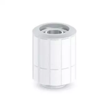 BitsPower złączka prosta G1/4 cala męska na 16/10 mm obrotowa — Arctic biały