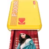 Drukarka Kodak Mini 3 Square Retro Pass Photo Printing Technology Żółta