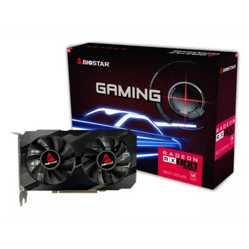 Karta graficzna BIOSTAR Radeon RX 580 8 GB GDDR5, 256-bit, 1150 MHz, PCIe x16, 2 wentylatory
