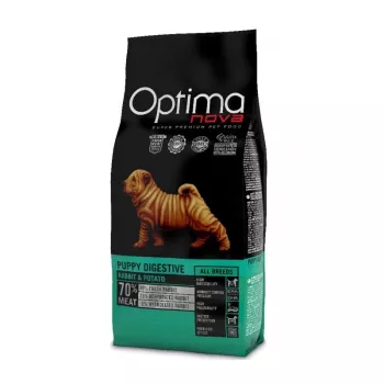 Sucha karma dla psa Optimanova Puppy Digestive Rabbit & Potato 2 kg